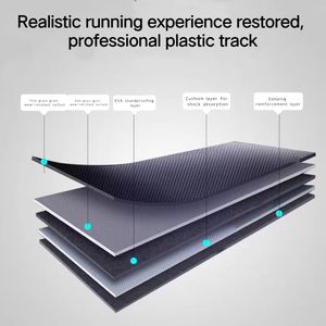 Sabuk karet PVC berlian tahan aus, sabuk lari hitam senyap, sabuk Treadmill berjalan - Product Image 4