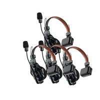 Système de diffusion sans fil à trois voies Mammon Pro, communication interne Mammon, casque intra-auriculaire full-duplex, interphone 3,5 mm