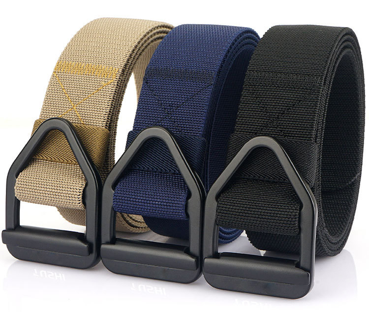 Quick Release Buckle Outdoor Fabric Male 3.8cm Wide Nylon Tactical Brand Belt For Men