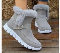 Vente en gros directe d'usine, bottes d'hiver grande taille, bottes de créateur pour femmes