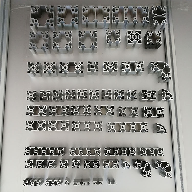 Aluminum Extrusion Profile 6063 Powder Coated