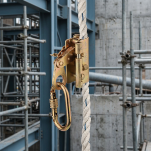 GUIDED TYPE FALLMetal Buckle de sécurité antichute à connexion rapide, résistance à la rupture de 500 kg, capacité de charge de 100 kg pour lignes de vie et sécurité - Product Image 2