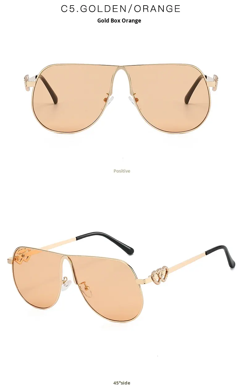 tranches d'orange cadre doré