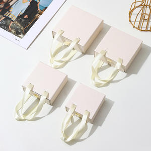 Mini cajón portátil con logotipo personalizado para almacenamiento de joyas, papel Kraft para anillo, pendientes, collar, pulsera, juegos con asa - Product Image 5