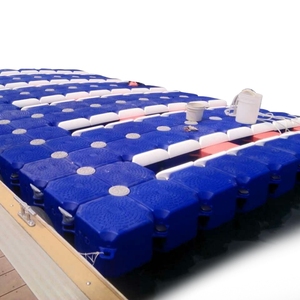 Sistema de Muelle Marina HDPE Azul para Moto Acuática y Elevador de Pontón con Flotador de Acceso Directo, Capacidad de Flotabilidad de 1100 kg - Product Image 3