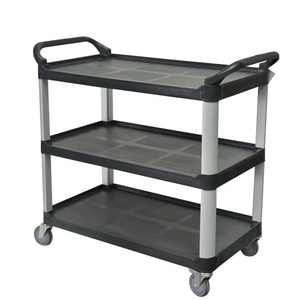 Versatile Extra Large Plastic Utility Cart with 3.7L Capacity for <b>Hotel</b> & <b>Restaurant</b> <b>Supplies</b> - Product Image 4