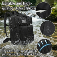 Sac à dos tactique personnalisé en Oxford, capacité 36-56L, imperméable, doublure en nylon, pour activités de plein air et voyages sportifs, unisexe, vente en gros