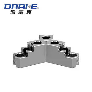 Mâchoires dures de tour de précision à haute pression mâchoires souples 4/5/6/8/10/12/15 pouces pour mandrin de puissance de fraiseuse CNC hydraulique mâchoire dure - Product Image 1