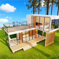 Conteneur extensible préfabriqué personnalisé de 40 pieds et 20 pieds Salle de bain Maison préfabriquée Maison pliable en vente Casa Contenedor