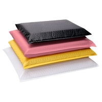 Enveloppes à bulles en poly de taille personnalisée OEM recyclables écologiques, enveloppes auto-scellantes blanches et noires, fournisseurs d'expédition