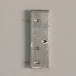 Perfil de disipador de calor de aluminio RS-7, componente de disipación de calor para montaje de adaptador de corriente y estampado metálico - Product Image 1