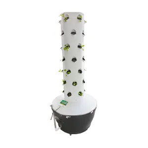 Pflanze Aeroponic Tower Garden Vertikales Hydro ponik system Anbaus ystem für gewerbliche Haushalte