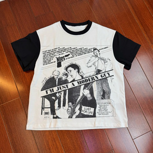 Clothing <strong>Brand</strong> Manufacturer Summer Unisex Designer Vintage Hip Hop <strong>Rock</strong> Style Ringer Tee Shirt Men - Product Image 3