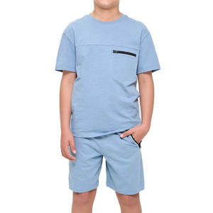 Conjunto de Camiseta y Pantalón Color Splash para Niños, Diseñado para Uso Diario Informal con un Ajuste Moderno y Limpio, Perfecto para Niños Modernos - Product Image 3