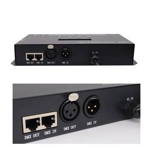 Contrôleur DMX512 8 ports H807SA, programmable, numérique, LED, lumière pleine couleur, 8 canaux, 8192 pixels, carte SD, Art-Net, contrôleur <span class=keywords><strong>DMX</strong></span> facile à utiliser - Product Image 5