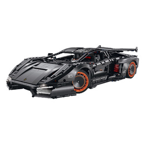 ตัวต่อ Guly Raceforge Lamborghini Countach รุ่น 800+ ชิ้น ของเล่นประกอบสำหรับเด็กผู้ชาย อายุ 5 ปีขึ้นไป - Product Image 5
