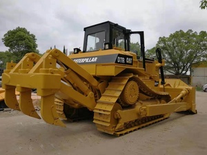 รถดันดินตีนตะขาบ Caterpillar CAT D7R มือสอง ของแท้จากสหรัฐอเมริกา สำหรับงานก่อสร้างขนาดกลาง-หนัก ปรับระดับพื้นดิน เครื่องยนต์คัมมินส์ 176 กิโลวัตต์ 4 เมตร - Product Image 1
