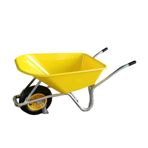 Carretilla de rueda resistente de alta calidad WB6424S hecha en China Precio bajo 4,00-8 Rueda de metal - Product Image 2