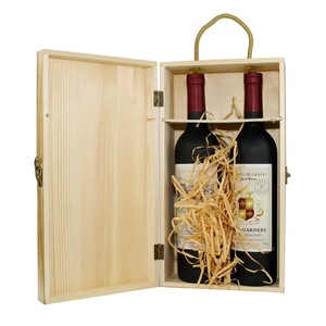 Caja de Vino de Madera Rectangular con Tapa Abatible, Almacenamiento de Escritorio Shandong Qms 8.2 - Product Image 4