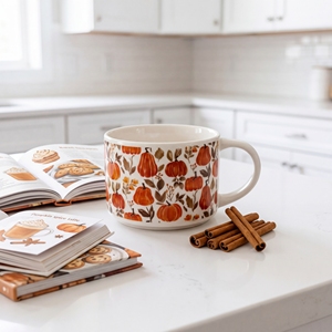 Mug à café en porcelaine classique avec motifs de dessins animés d'Halloween, écologique, sans danger pour les aliments, compatible lave-vaisselle et micro-ondes, cadeau de haute qualité - Product Image 6