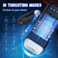 LOVE Masturbatoren Vibrator. Superautomatischer Teleskopmechanismus. Männlicher Masturbationsbecher