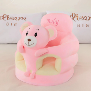 Materiali di sicurezza bambino che impara a sedersi sedia/simpatico divano a forma di animale imbottito e peluche seggiolino per bambini - Product Image 3