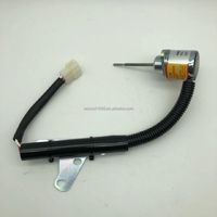 Vanne solénoïde d'arrêt 1G820-60022 1G820-60012 1G820-60020 SA-5156-12 Compatible avec Kubota KX41 KX41-3 KX016 KX018 U15 U17