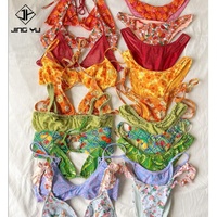 Hete Aanbieding Groothandel Hoge Kwaliteit 2024 Sexy Nieuw Ontwerp Xxxx Sexy Meisjes Bikini Badkleding Bikini Set Gerecycled Materiaal Bikini