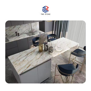 TMZ STONE ODM OEM Gamma Bella Marbre en or avec des veines élégantes pour les zones commerciales modernes - Product Image 6
