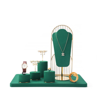 Accessoires de présentation de bijoux haut de gamme pour vitrine de boutique, exposition, vente en gros