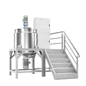 Homogénéisateur mélangeur à cisaillement élevé de petite taille en acier inoxydable, automatique, pour la fabrication de cosmétiques et de savon liquide, 3 couches doubles - Product Image 1
