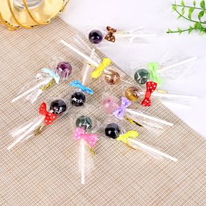 Pirulí de Cristal Natural, Esfera de Cuarzo Pulido, Adorno de Pirulí para Decoración de Regalos Espirituales con Cristales - Product Image 3
