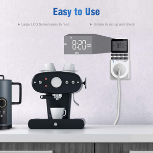 مقبس إلكتروني ، موقت مطبخ ، مقبس توقيت قابل للبرمجة ، مقبس تحكم V EU US UK AU Plug - Product Image 5