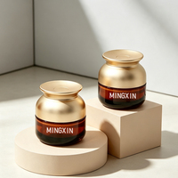 Pot en verre rond pour cosmétiques, emballage vide pour beurre corporel et crème visage, fourni directement par l'usine