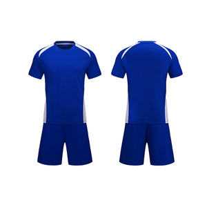 Wholesale Custom Soccer Wear Set Uniforms New Design Men Football Jersey Cheap Quick Dry Polyester Soccer Jerseys Set - Product Image 3