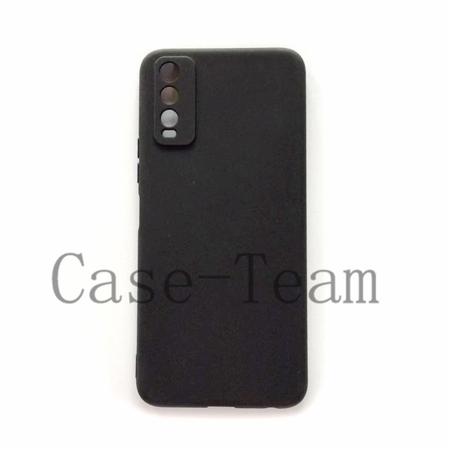 Manufacturer Wholesale Matte TPU Cases Soft Frosted Back Cover Silicone Mobile Phone Case for Vivo Y20S Black