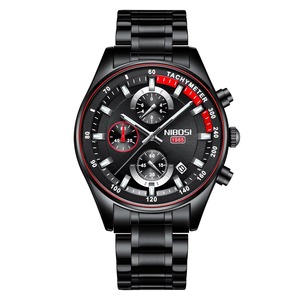 Reloj de Pulsera de Cuarzo de Lujo para Hombre Drioshipping 2375, Estilo Ejecutivo, Caja Dorada, Correa de Acero Inoxidable de 5 mm de Grosor, Cronógrafo Impermeable - Product Image 2