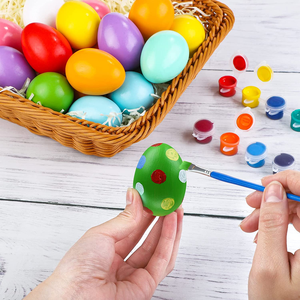 Яйцо дерево незаконченное, поделки из дерева, пасхальные яйца, игрушки для пасхальных яиц, охота, украшение для вечеринки - Product Image 4