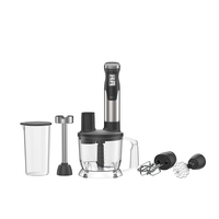 Ensemble de mixeur plongeant compact GENESIS 1000W, capacité 1,5L, 2 vitesses, broyage de glace, anti-fuite, multifonctionnel, électrique, pour la cuisine et la maison