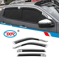 Déflecteurs de fenêtre, visières de porte bicolores, pare-pluie pour camionnette TXR, accessoires de voiture pour Isuzu D-max RG 2019-