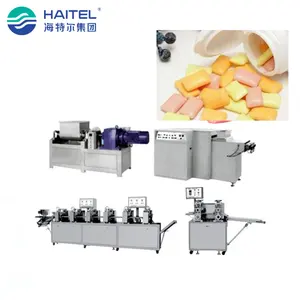 High quality full automatic popular flat rectangular chewing gum xylitol production line