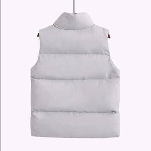 Gilet da donna di alta qualità <span class=keywords><strong>senza</strong></span> imbottitura con cerniera gilet bianco <span class=keywords><strong>senza</strong></span> maniche gilet caldo - Product Image 2