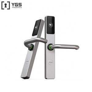YGS Pháp <span class=keywords><strong>invue</strong></span> thép không gỉ tiêu chuẩn Châu Âu an ninh khách sạn keylock Khóa cửa kỹ thuật số - Product Image 3