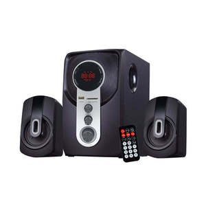 Altavoz Subwoofer 2.1 para Computadora Portátil con Control Remoto, USB, SD, Bluetooth y Ajuste de Bajos - Product Image 2