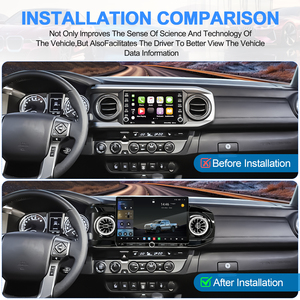 หน้าจอวิทยุติดรถยนต์ Android ขนาด 12.5 นิ้ว รุ่นใหม่ สำหรับ Toyota Tacoma ปี 2016-2023 ชุดหัวหน้าจออัตโนมัติ เครื่องเล่นมัลติมีเดีย Carplay ระบบนำทาง GPS - Product Image 5