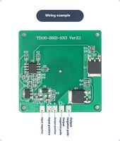 Module de commutation tactile inductif intelligent Shinechip TD100 12V 24V 5A 60W pour miroir, sensible à la lumière, avec variation de couleur réglable de 1 à 5 mm