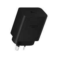 Adaptateur de voyage PD 45W en nitrure de gallium de haute qualité, chargeur de téléphone de bureau 1 port Type-C, prise UK, chargeur ultra-rapide