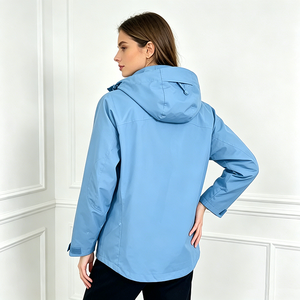 Nouvelle Arrivée Veste <span class=keywords><strong>D</strong></span>écontractée <span class=keywords><strong>Femme</strong></span> Coupe Ample Anti-Plis Toutes Saisons Coupe-Vent Idéale pour le Quotidien et les Voyages - Product Image 2