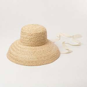 Sombrero de Paja Natural de Rafia para Mujer y Niña, Verano, para Viajes, Playa, Protección Solar - Product Image 4