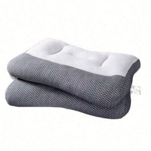 Oreiller Ergonomique de Soutien Cervical pour le Sommeil, Orthopédique, Respirant, en Maille, pour Massage SPA, Traction Cervicale, Imprimé, pour la Maison - Product Image 1